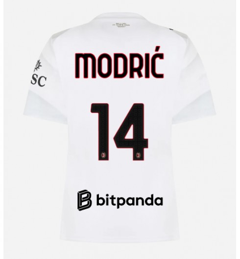 AC Milan Luka Modric #14 Vieraspaita Naisten 2026-27 Lyhythihainen AC Milan Luka Modric #14 Vieraspaita Naisten 2026-27 Lyhythihainen